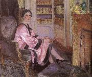 Edouard Vuillard Mrs. Henry portrait oil painting